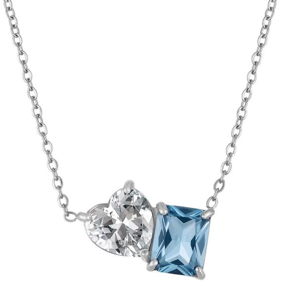 My Story By Jackie Cohen Jackie Two Stone Necklace - Picture 2 of 4